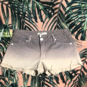 BCBGeneration ombré Shorts